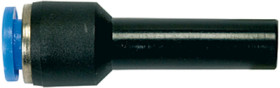 Hose connector, L 52.5 mm, 10 bar, plastic/brass, for hose outer Ø 12 mm, 109883
