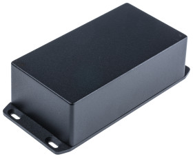 Obudowa Aluminium odlewane szerokość zew. 83,1 mm długość zew. 153 mm wys. zew. 50,4 mm Hammond IP54 Czarny