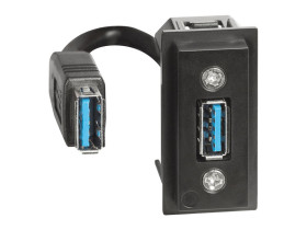 LIVING NOW Gniazdo USB A - 1 moduł K4285P LEGRAND