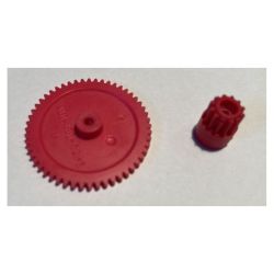 Zębatki (talerzyk + trybik) do UNITRA Kasprzak RMS451, RMS475 itp