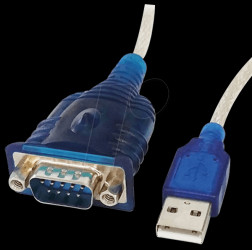 USB-COM Interface converter, USB to 1 x RS-232