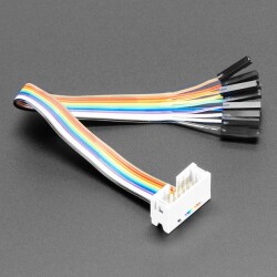 10-pin IDC Socket Rainbow Breakout Cable