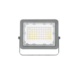 Naświetlacz led 50W 5000LM AC220-240V IP65 kąt świecenia 90 stopni zimna biała 6500K szary EC79913