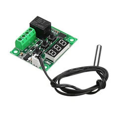 2 szt. W1209 DC 12V -50 do +110 C Sterownik temperatury Czujnik termometru Geekcreit dla Arduino - produkty działające z oficjal
