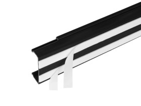 Listwa elektroinstalacyjna nierozp płomienia z taśmą samoprzyl LST35x15 czarna EKO odporna na UV /2m/ 68533 opakowanie 32m