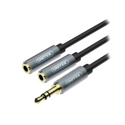 Rozgałęźnik Wt.3,5 - 2xGn.3,5mm UNITEK z przew. Y-C956ABK