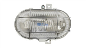 Oprawa Kanałowa Oval 1X60w E27 Iikl. 230V Ip44 Z Siatką Metal. Wzmocnioną,...