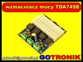 Moduł wzmacniacza mocy 100W + 100W class D TDA7498