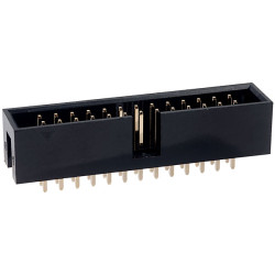 BKL 10120562 Straight Pin Header 2 x 13 for PCB Mounting 2.54 without Ejector