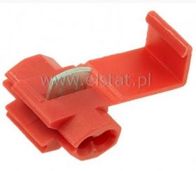 Szybkozłączka-R czerwona 0,5-1mm2 na kabel