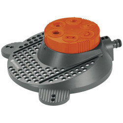 GARDENA 02073-20 Classic Multi-surface Sprinkler 11-100 m&#xB2; 6 Patterns