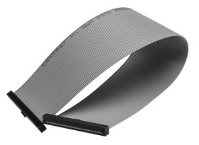 Zespół kabla gniazda IDC 40-żyłowy raster 2mm Płaski, AWG 28 AWG 7 Samtec -40 → +105 °C.