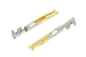 Końcówka pinowa Żeński Połączenie zagniatane 11mm Montaż na kablu 30 → 26 AWG