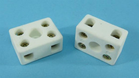KOSTKA ELEKTR. 2-PIN 10A/250V CERAMICZNA
