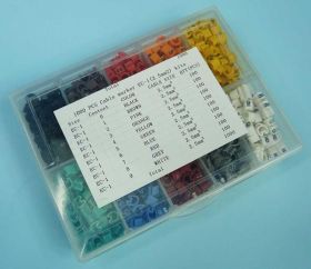 OZNACZNIKI NA KABEL max2,5mm 0-9 1000szt