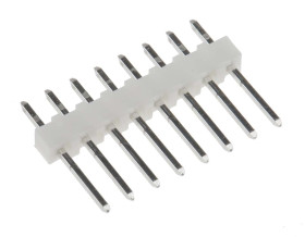 Złącze szpilkowe 8-pinowe raster: 2.54mm -rzędowe Molex Przewlekany 4.0A 250.0 V.