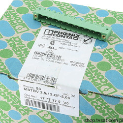 MSTBV2,5-12-GF-5,08 1777170 Header Connector 12Pin THT PHOENIX