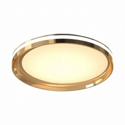 Lampa sufitowa plafon APART kolor biały/złoty metal/szkło, LED 2800 Lm 3000K IP20 MX4168-1-3WGT Zuma Line