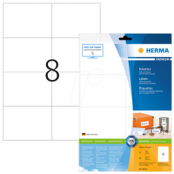 8645 PREMIUM A4 labels 10 sheets/pack