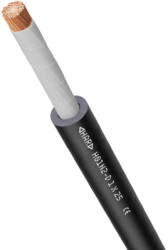 Rubber welding cable H01N2-D 1 x 50 mm², black, 2210703