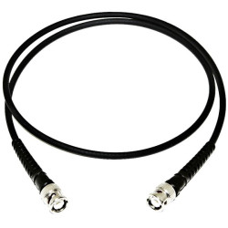 Mueller BU-P2249-C-120 BNC Test Lead 3.06m Black Strain Relief