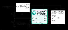 Dual/Triple, Ultra-Low-Voltage, SOT23 µP Supervisory Circuits