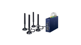 Moduł bramy, porty RJ45: 5, Biurko, szyna DIN, ściana, 1000Mbit/s