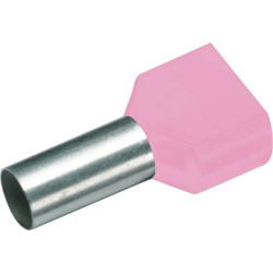 Cimco 187715 Twin ferrule Bootlace Ferrules Violet 0.25 mm&#xB2; 100 pieces