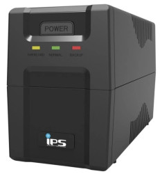 UPS 600VA 360W plastikowa obudowa Tower, 1x 7Ah 12V, 2x schuko Line-interactive TM-LI2-0k6-PC-1x7-F2