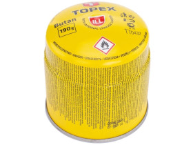 Nabój z gazem butan 190g TOPEX