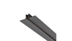 Szyna Podtynkowa Niskonapięciowa 1M Czarna System Nano-Lvm Recessed Track...