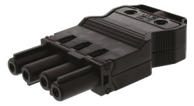 Złączka oświetleniowa Wieland 4 GST18i4 Żeński Złącze Mini Gniazdo