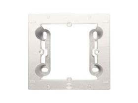 SIMON 54 Puszka natynkowa 1 pojedyncza kremowa płytka DPN1/41 KONTAKT SIMON