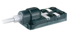 Skrzynka Czujnika Porty: 4 M12 Kabel: 5M