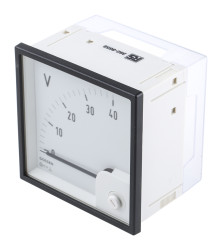 Woltomierz analogowy DC wycięcie: 92 x 92 mm Gossen Müller & Weigert Klasa wyzwalania Class 1,5 40V