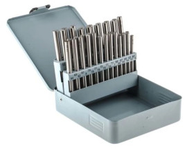 Zestaw przymiarowy do wiercenia otworów, Przymiar wierconego otworu, Stal, elementy: 41