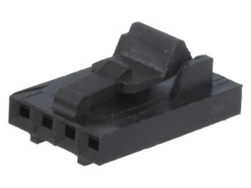 Wtyk przewód-płytka żeńskie AMPMODU MTE 2,54mm 4-pin 104257-3