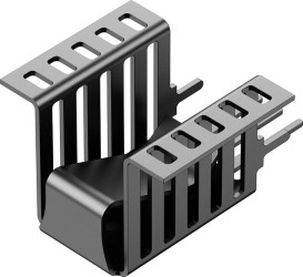 Fischer Elektronik FK 269 MI 220 V FK 269 MI 220 V Radiator 22.7 K/W (D x S x W) 25 x 13 x 16 mm TO-220