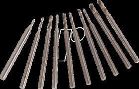 DRILLSET1 Precision drill bit set, 10 pieces
