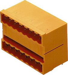 Weidmüller 1602060000 Obudowa złącza pin męskiego na PCB SLD 5.08/12/90G 4.5SN OR BX, wire-to-board, piny: 12, 11 A, 50