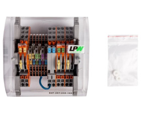 Listwa pomiarowa LPW 14-torowa 230V AC szeregowa 847-297/230-1001