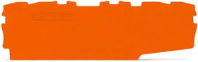End/Intermediate plate for terminal block, 2000-2196