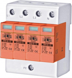 Ogranicznik przepięć ECO Typ T1+T2 5,0kA warystor T12 275/25 2+0 RC SPD30B+C 4P