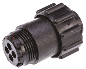 Złącze wielostykowe przemysłowe 4-pinowe Montaż na kablu Wtyczka TE Connectivity