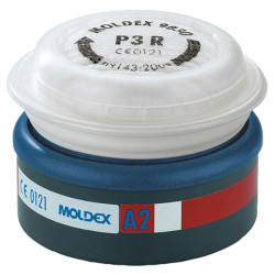 Moldex 923012 EasyLock&#xAE; A2P3 R Pre-assembled Filter (Wrap of 2)