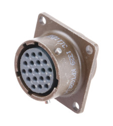 Złącze 19-pinowe Żeński ITT Cannon Żeński Montaż w puszce rozmiar 14