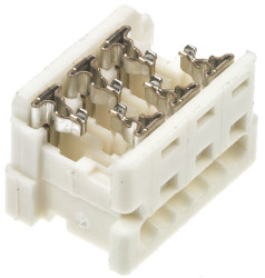 Złącze IDC 6-pinowe 2-rzędowe raster: 1.27mm Żeński Montaż na kablu Molex