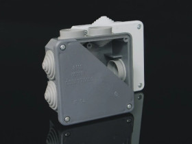 Puszka n/t 117mm 117x 42mm tworzywo IP54 8110 KA (1/28)