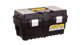 Skrzynka Narzędziowa 19Cala Organizery Aluminiowe Zatrzaski 79R132