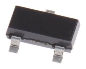 MOSFET N-kanałowy 200 mA SOT-23 50 V SMD Pojedynczy 225 mW 10 omów